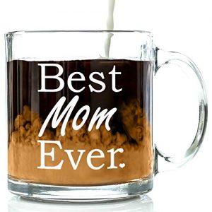 Best Mom Ever Glass Coffee Mug