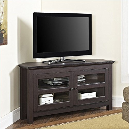 WE Furniture 44" Cordoba Corner TV Stand Console