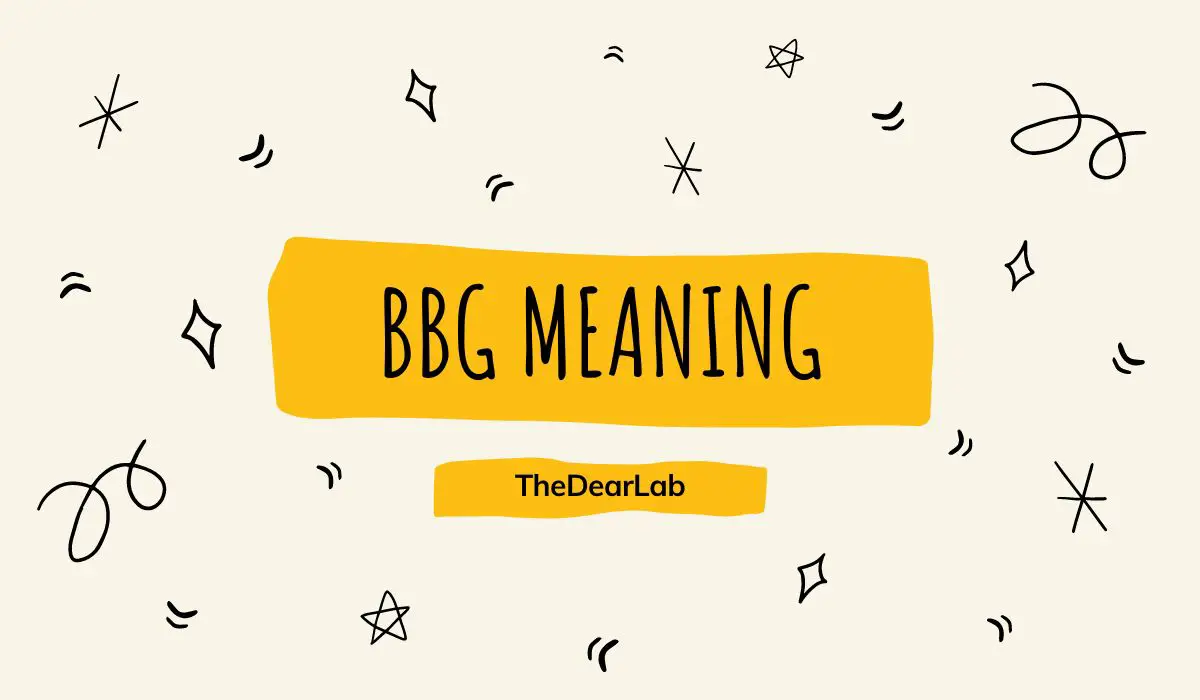 BBG Meaning