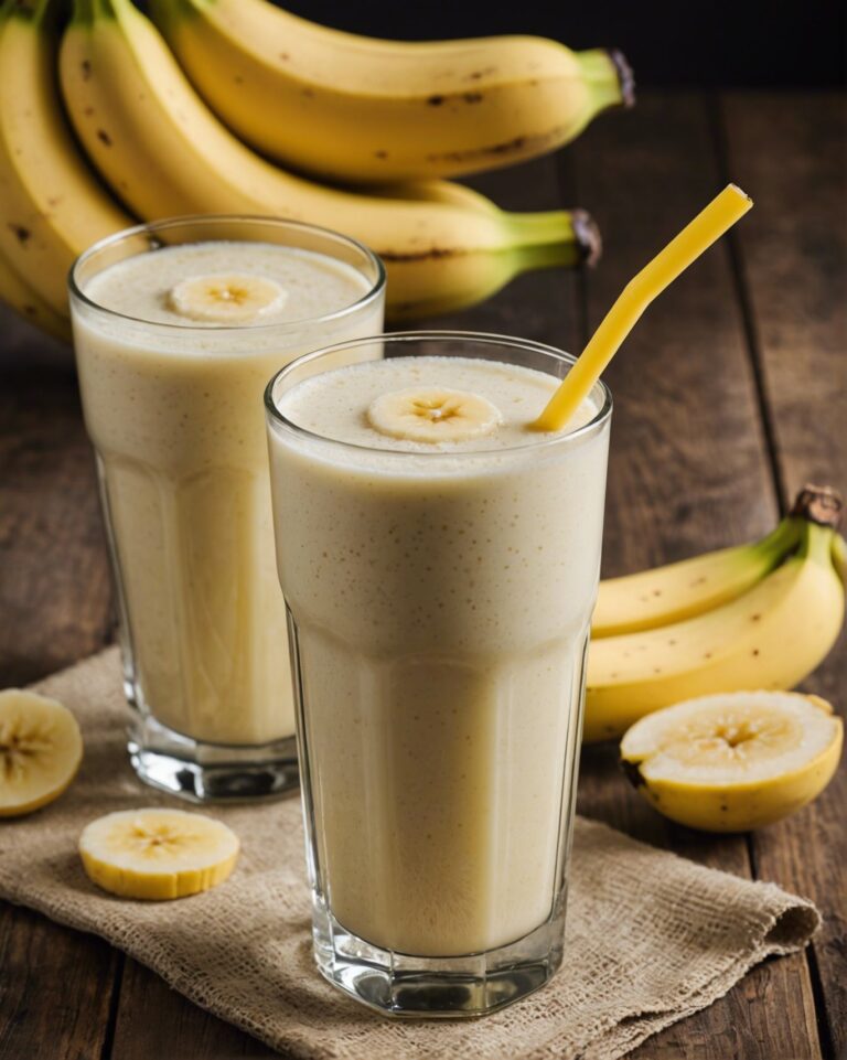 Banana Juice (Frothy Blend)