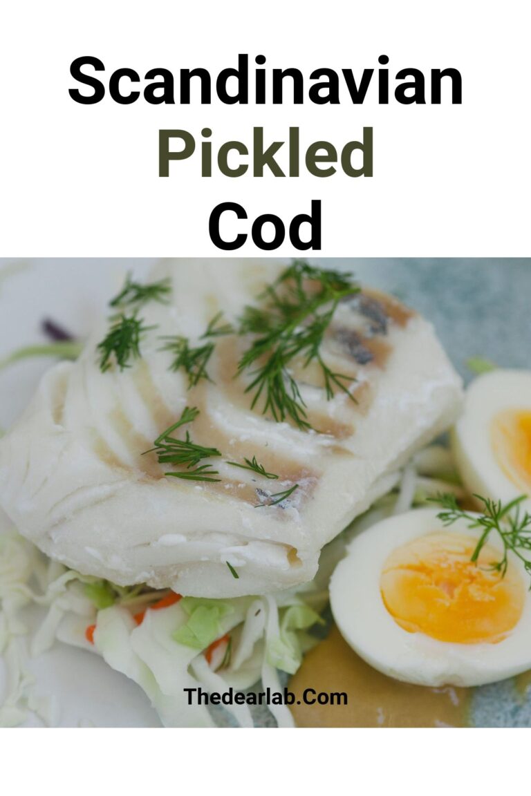 Boiled Cod with Lye Solution