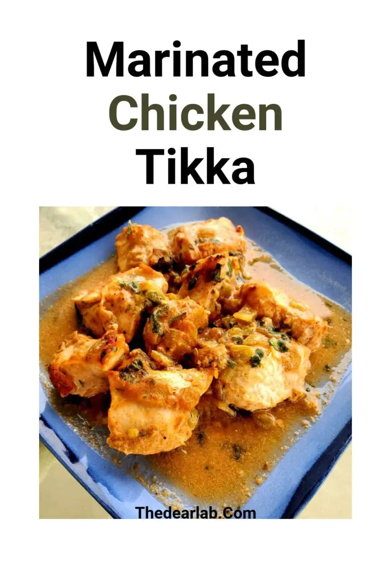 Chicken Tikka (Marinating)