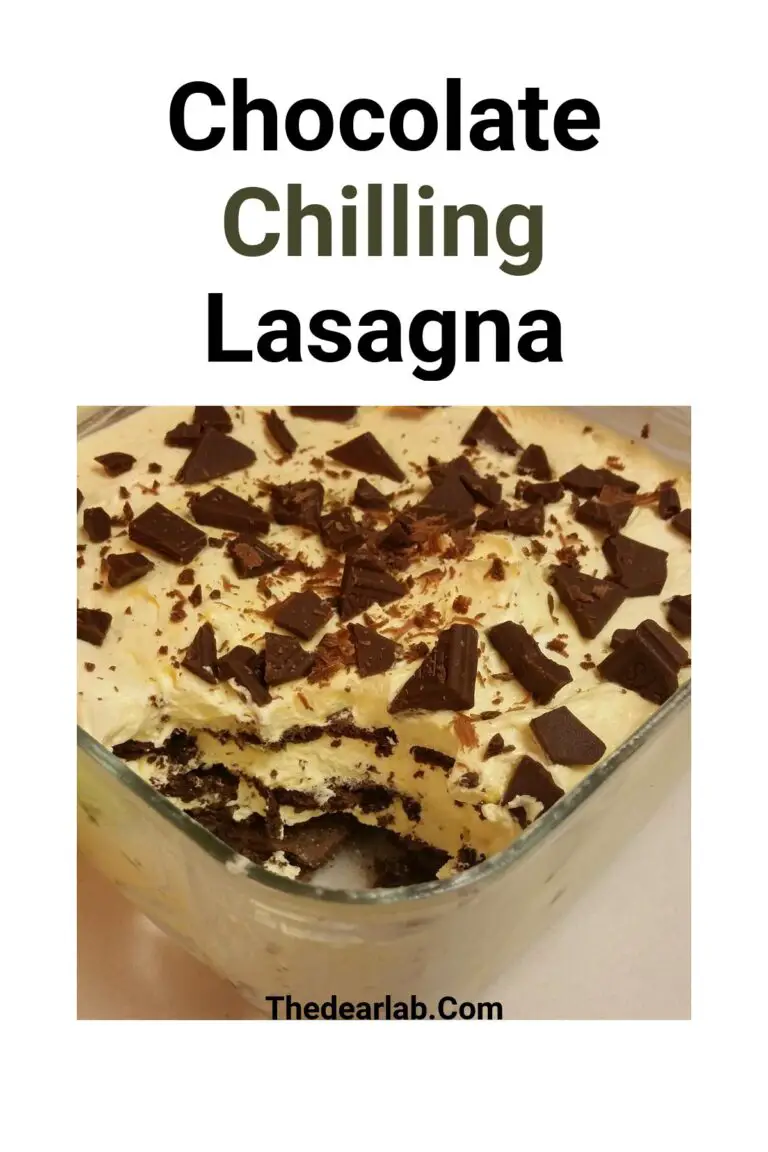 Chocolate Lasagna (Chilling Required)