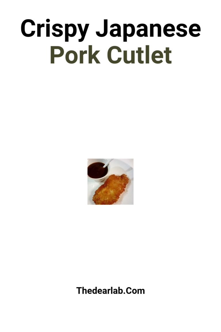 Crispy Japanese Pork Cutlets