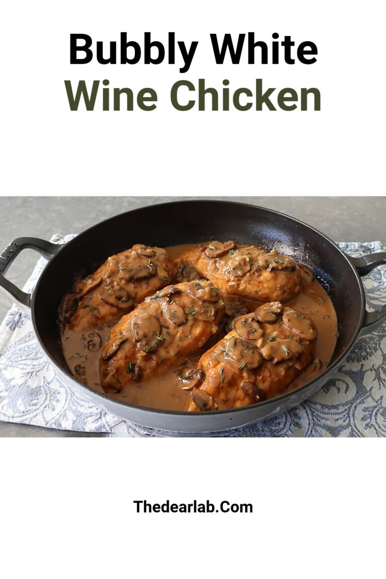 Elegant Chicken with Bubbly Essence