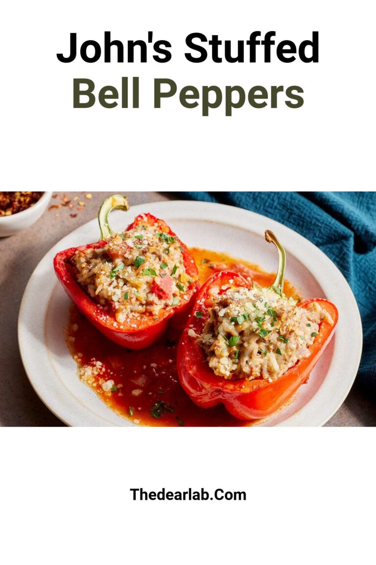 John's Stuffed Bell Peppers