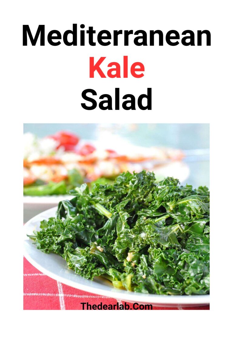 Kale Salad with Mediterranean Flare