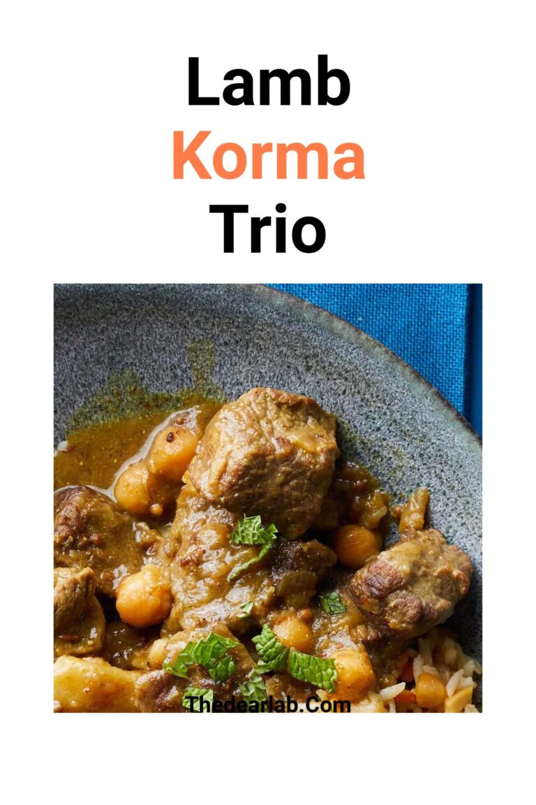 Lamb Korma (with Potato and Chickpea)