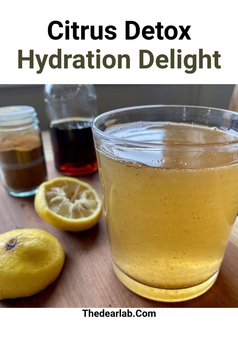 Refreshing Lemon Detox Refresher