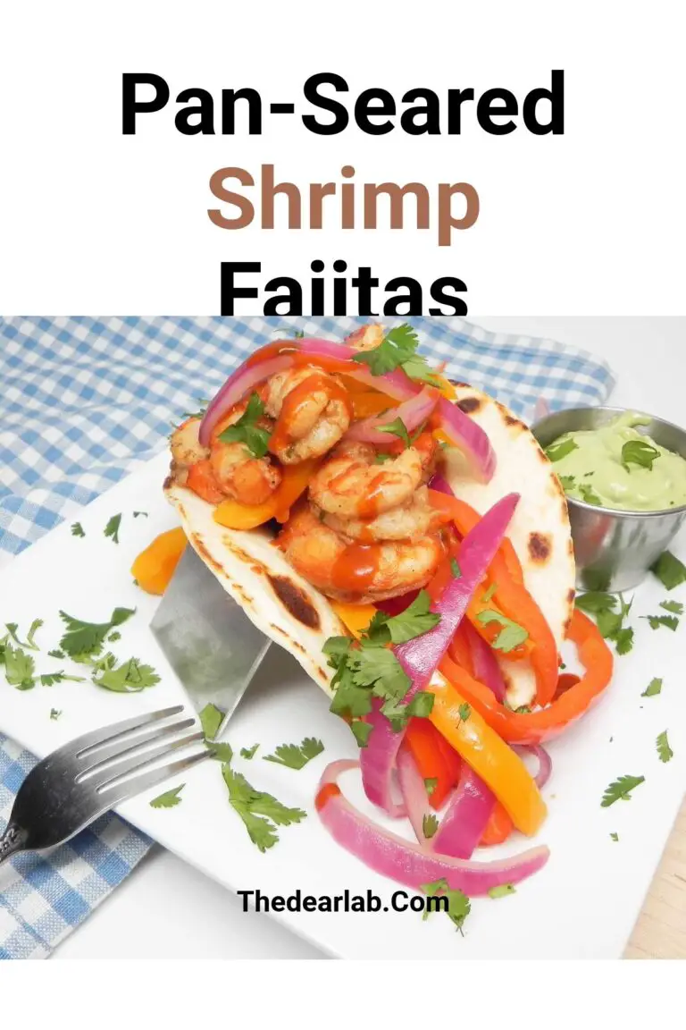 Shrimp Fajitas - Pan seared