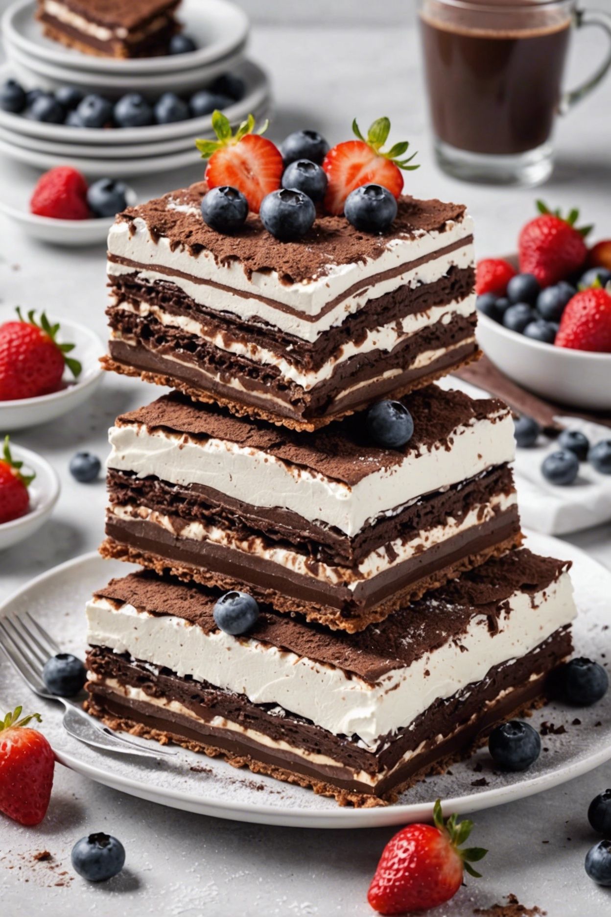 Chocolate Lasagna (Chilling Required)