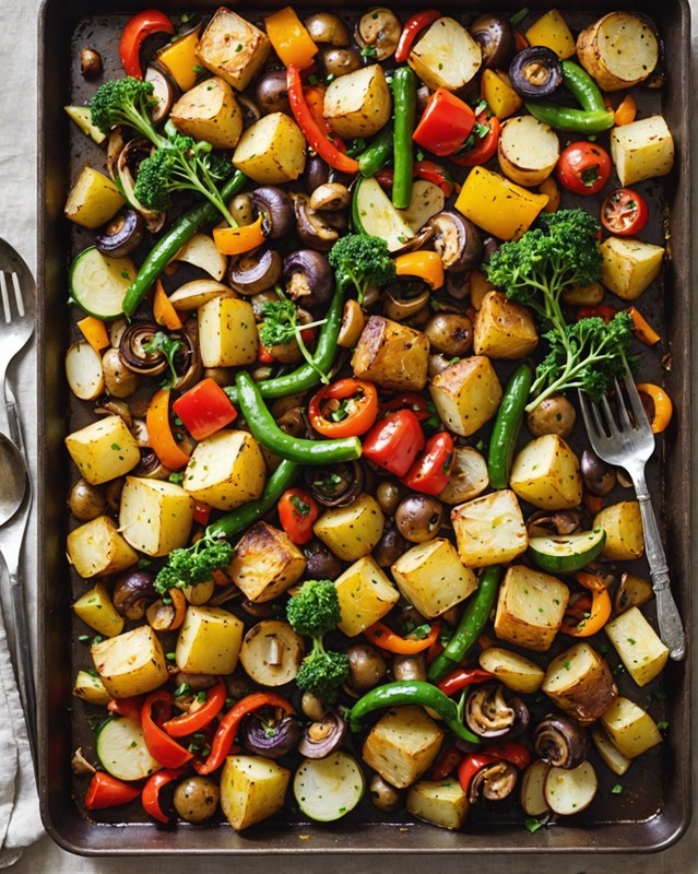 Roasted Potato and Vegetable Hash