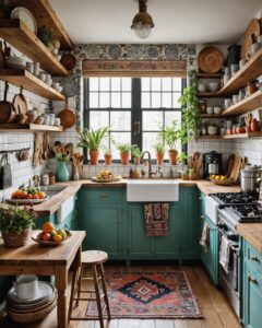 21 Boho Kitchen Design Ideas