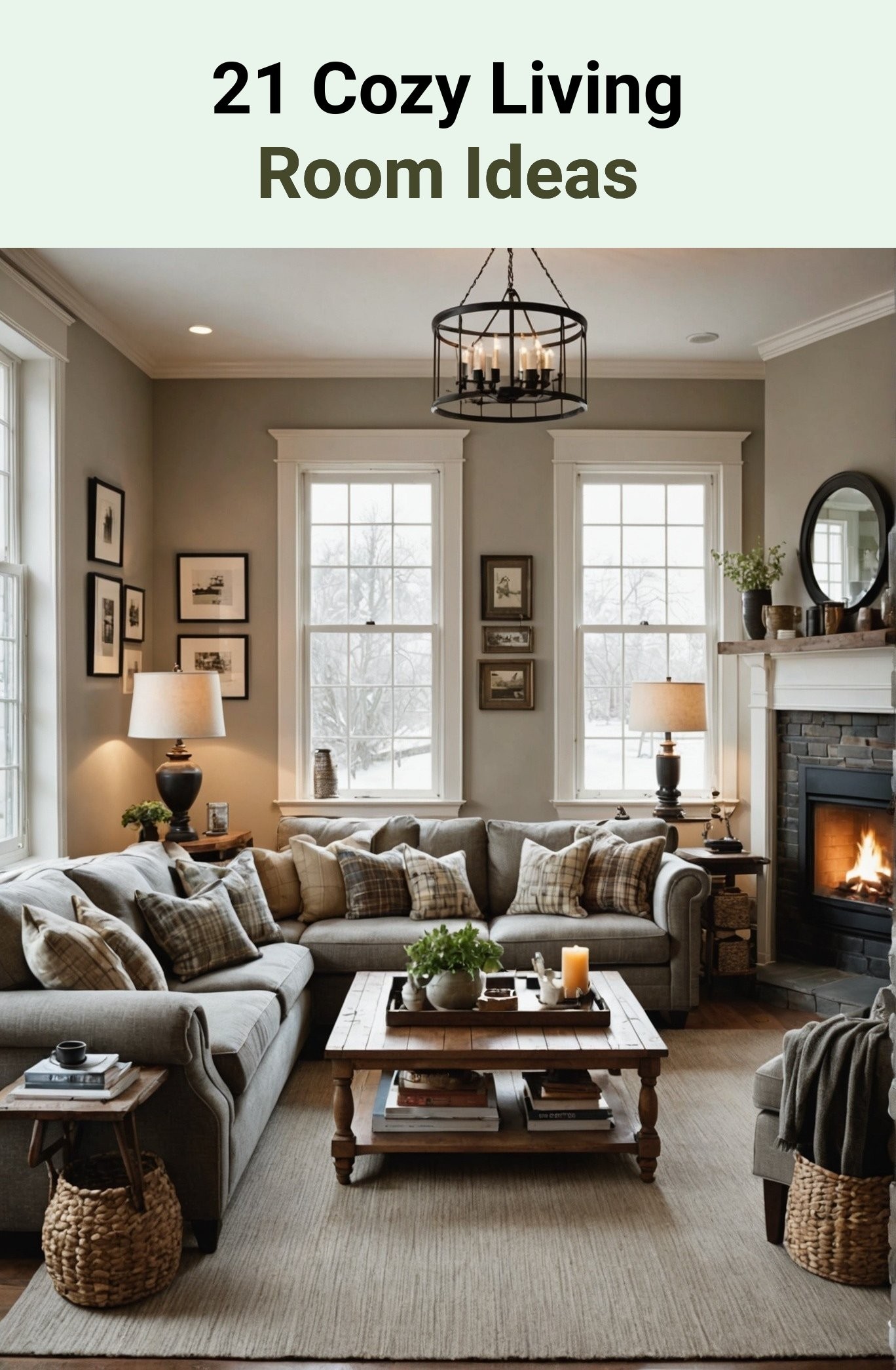 21 Cozy Living Room Ideas