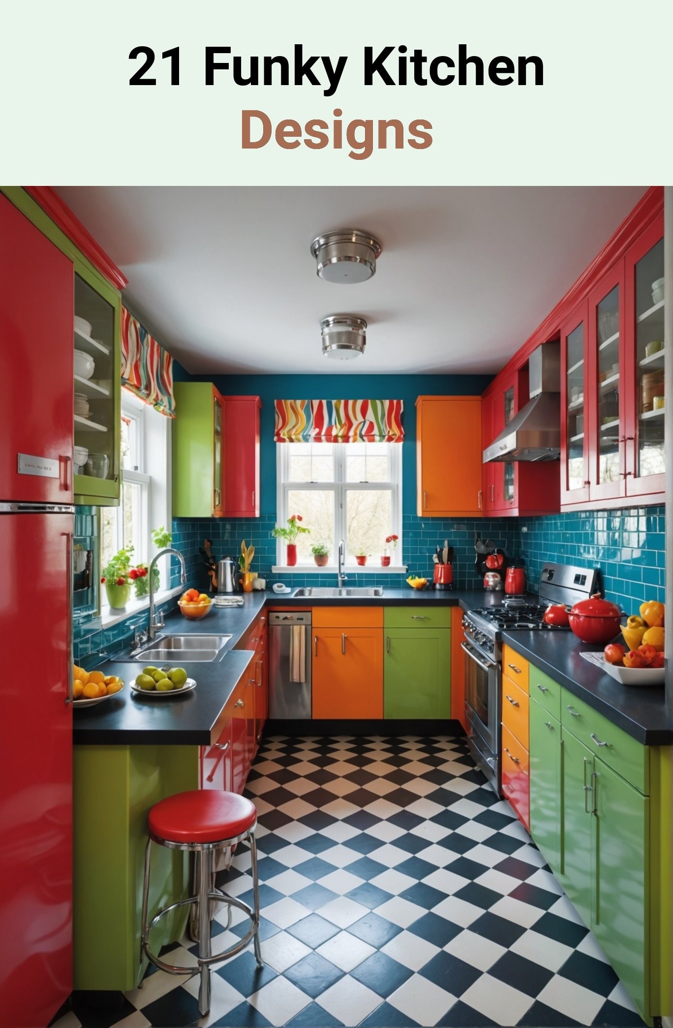 21 Funky Kitchen Designs