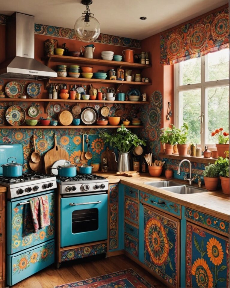 21 Hippie Kitchen Ideas