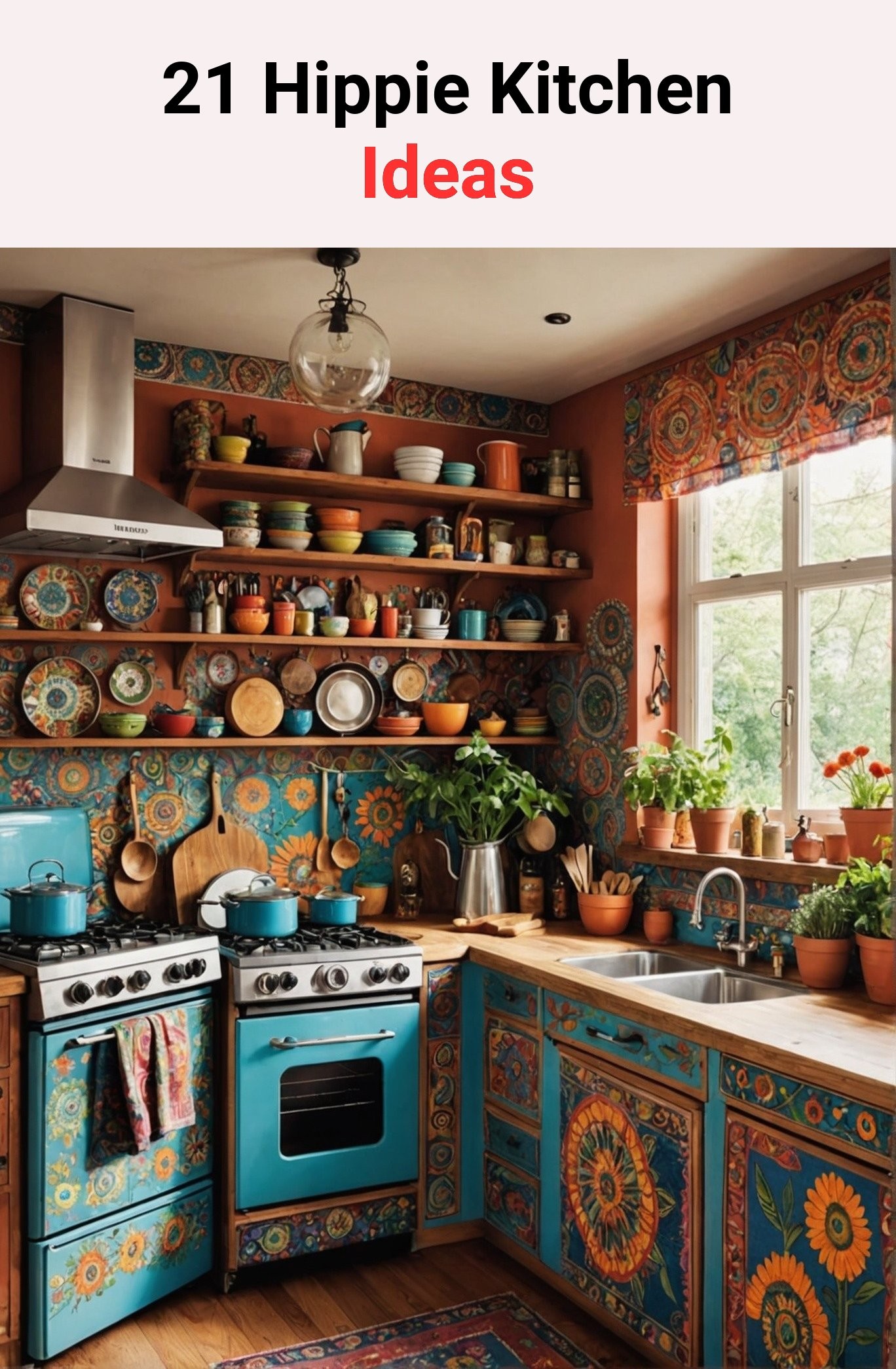 21 Hippie Kitchen Ideas