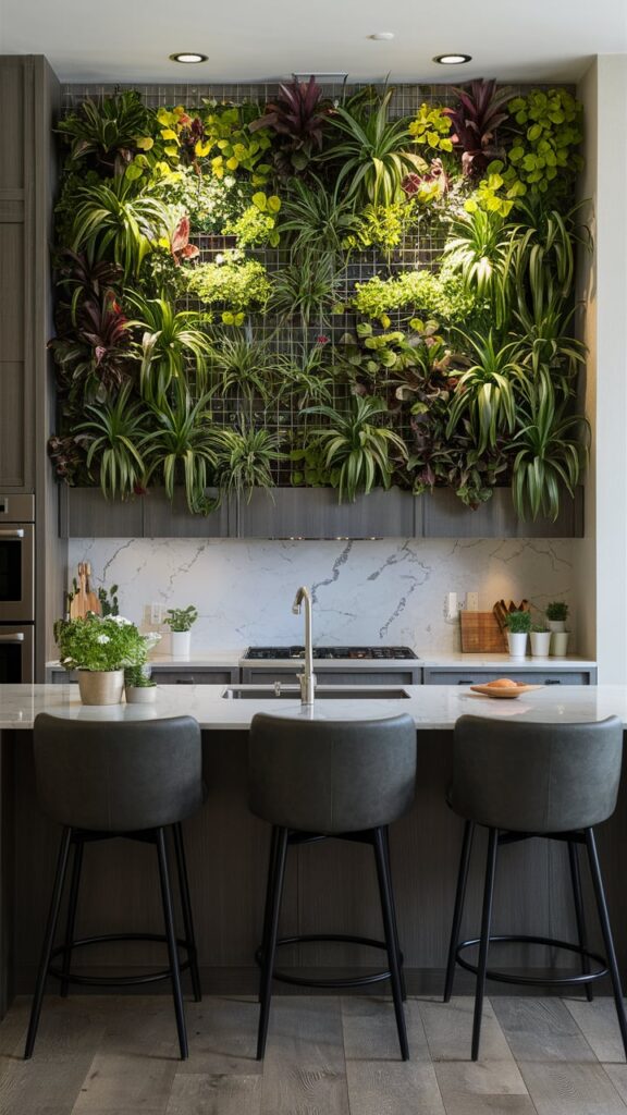 Bring in the Outdoors with a Living Wall