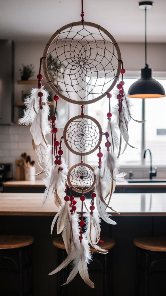 Hang a Dreamcatcher for a Whimsical Touch