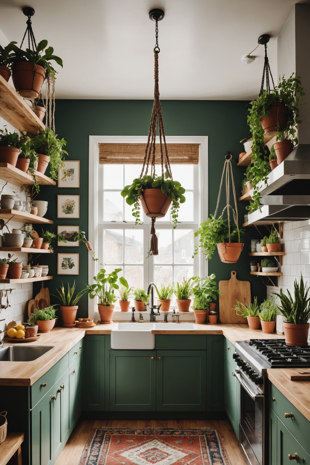 Add a Boho Touch with Macrame Plant Hangers