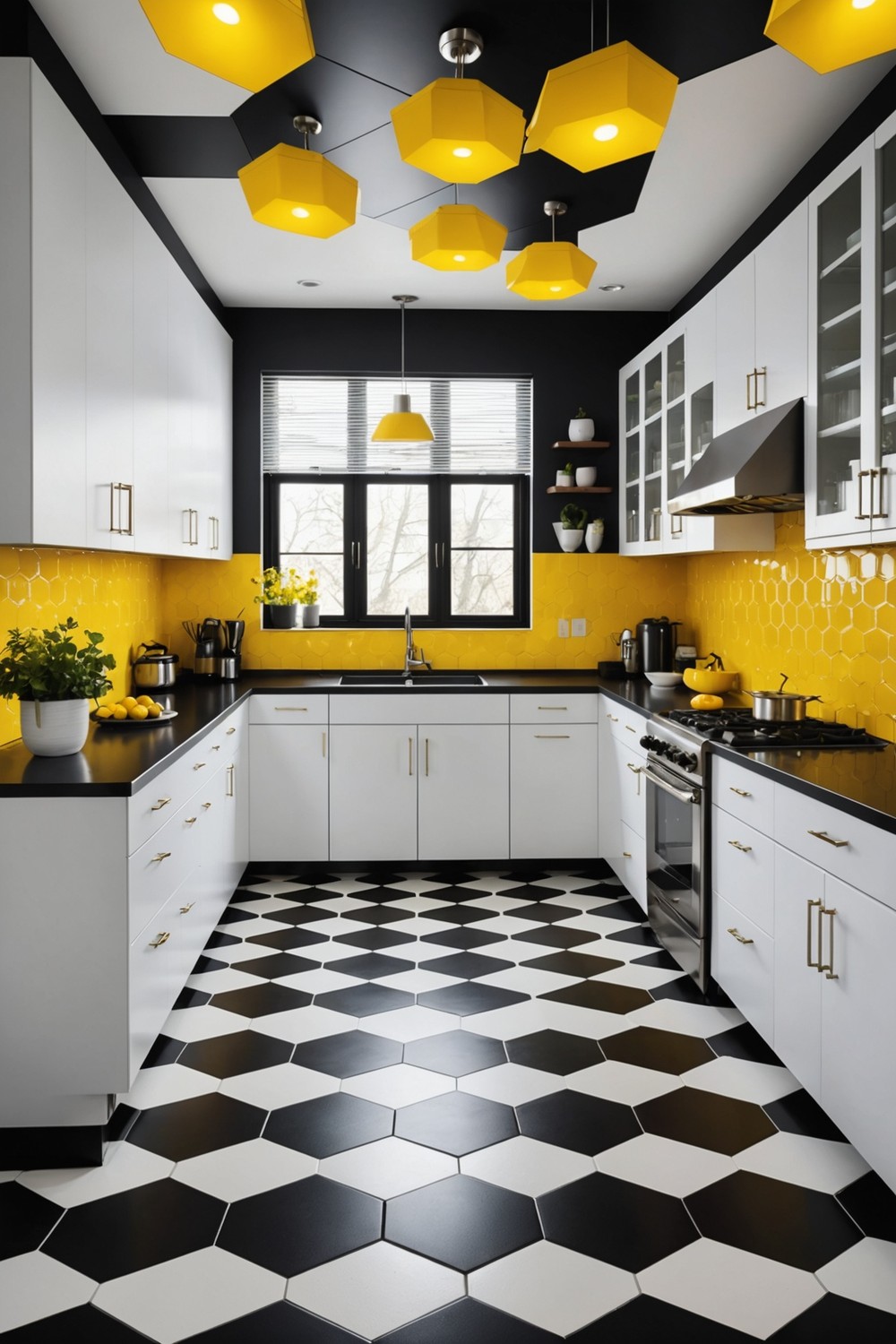 Bold Patterned Flooring