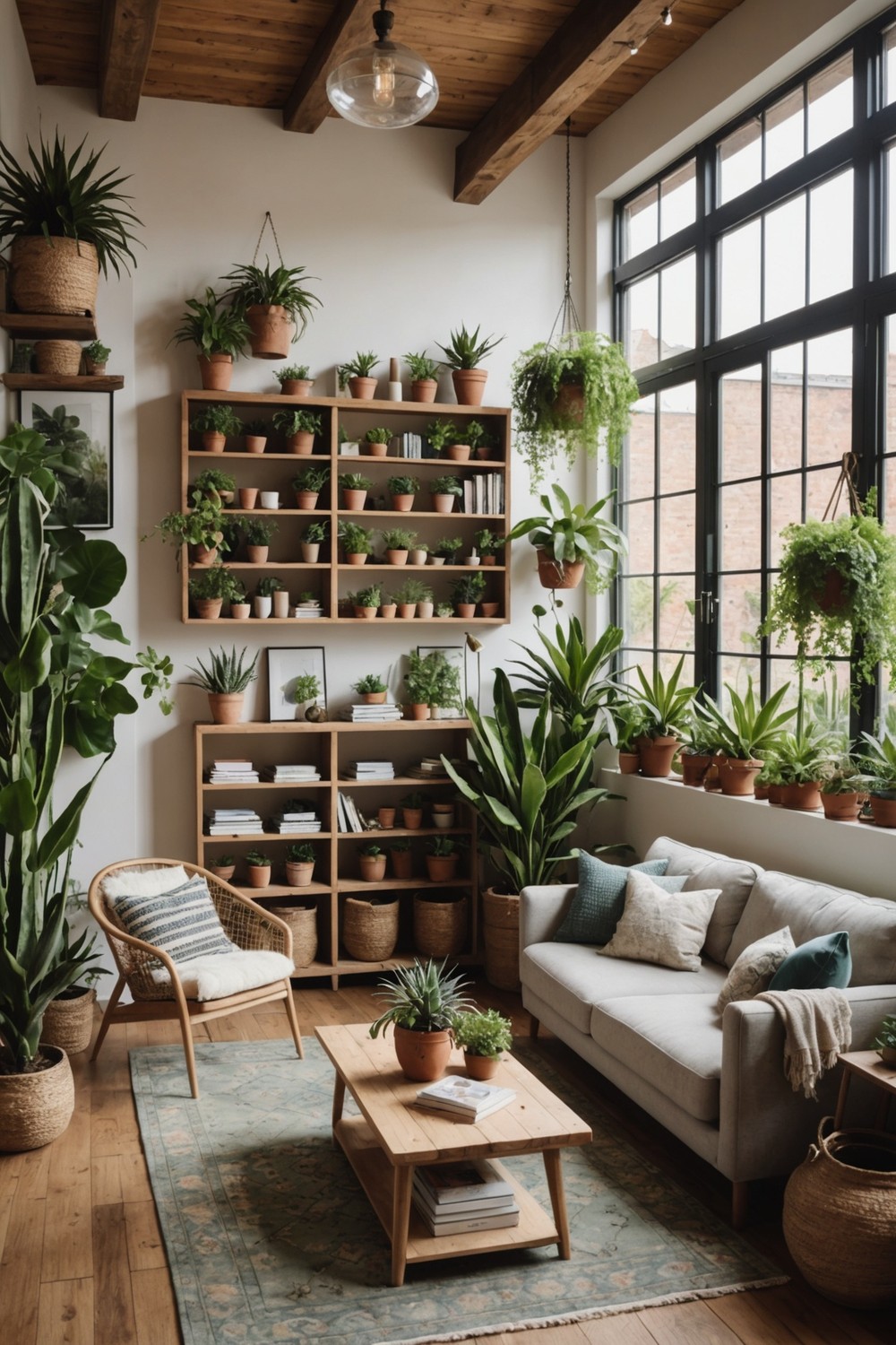 Bring in Nature with Potted Plants