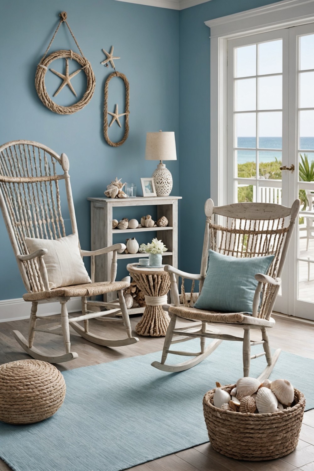 Coastal-Style Rocking Chairs