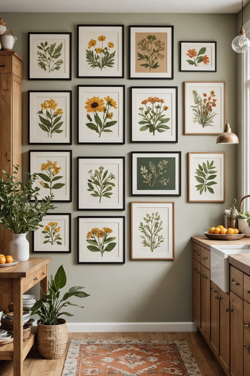 Create a Gallery Wall with Nature-Inspired Prints