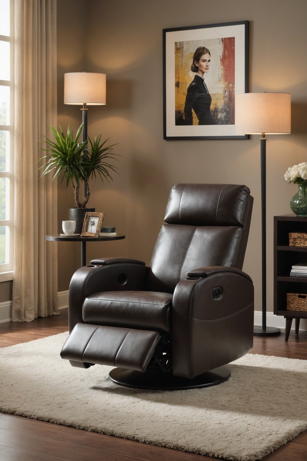 Faux Leather Recliners