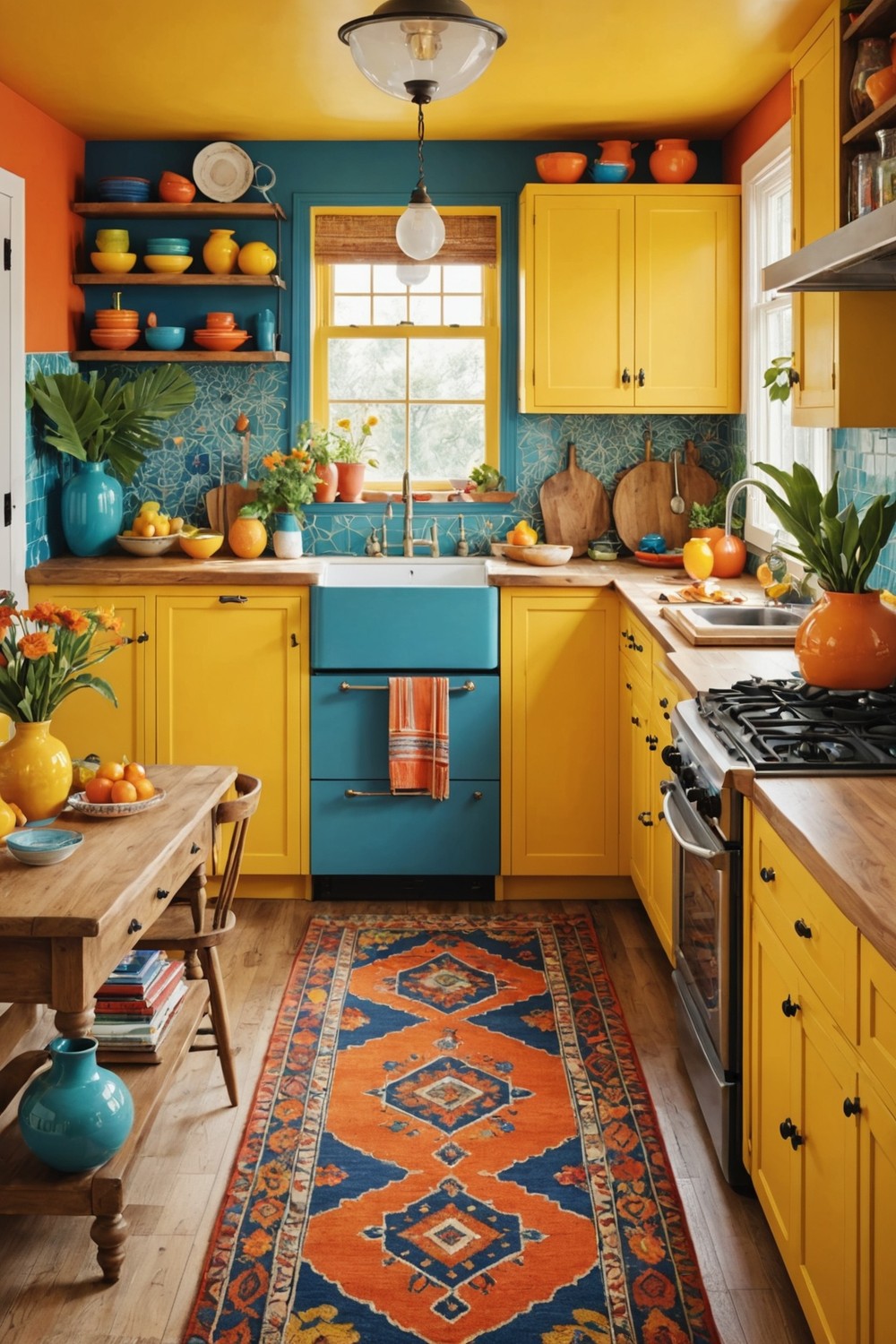 Make a Statement with a Bold, Bright Color Scheme