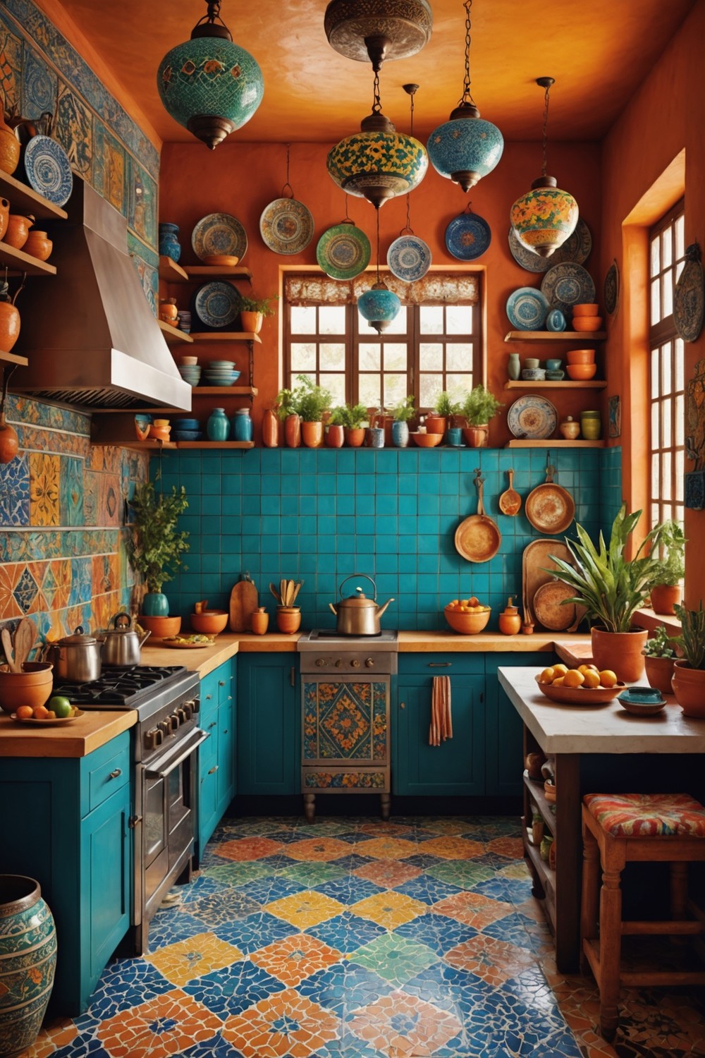 Moroccan-Inspired Tiles