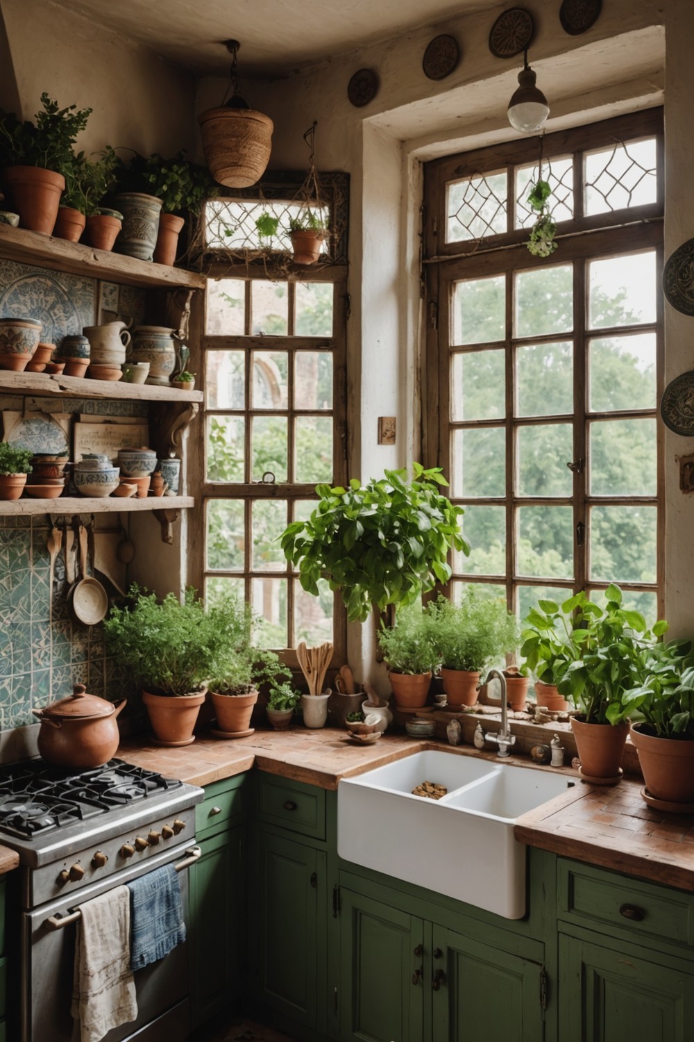 Potted Herbs Add Fresh Flair