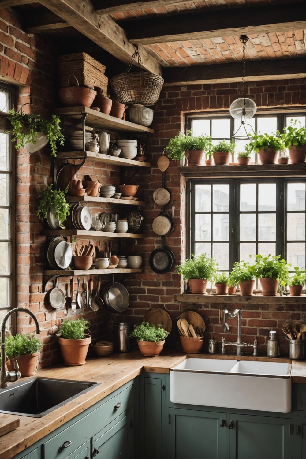 Reclaimed Wood Shelves