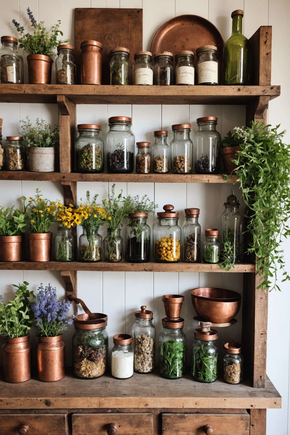 Vintage Apothecary Jars