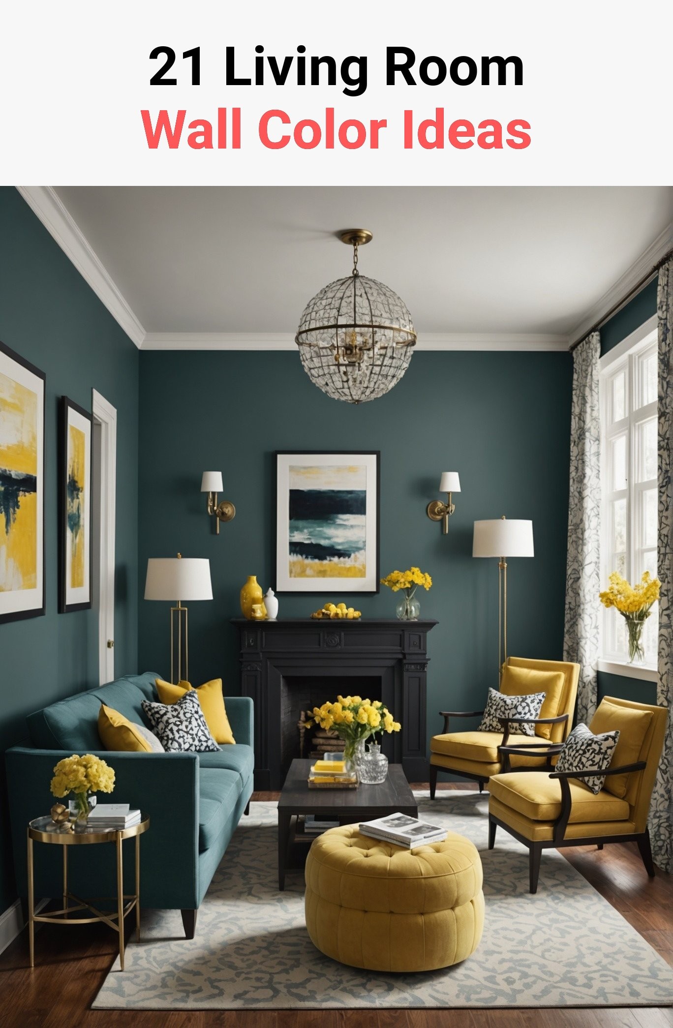 21 Living Room Wall Color Ideas