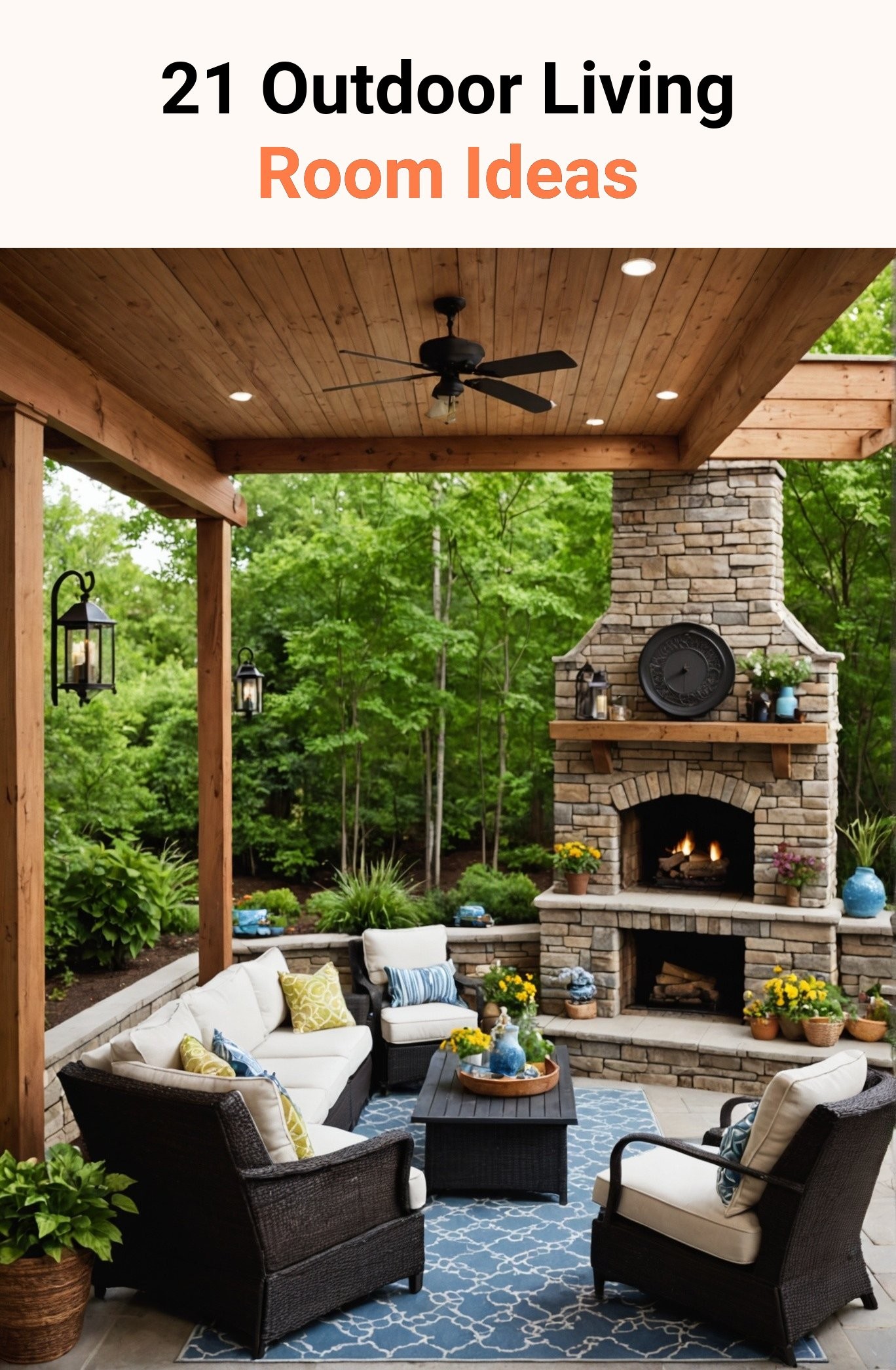 21 Outdoor Living Room Ideas