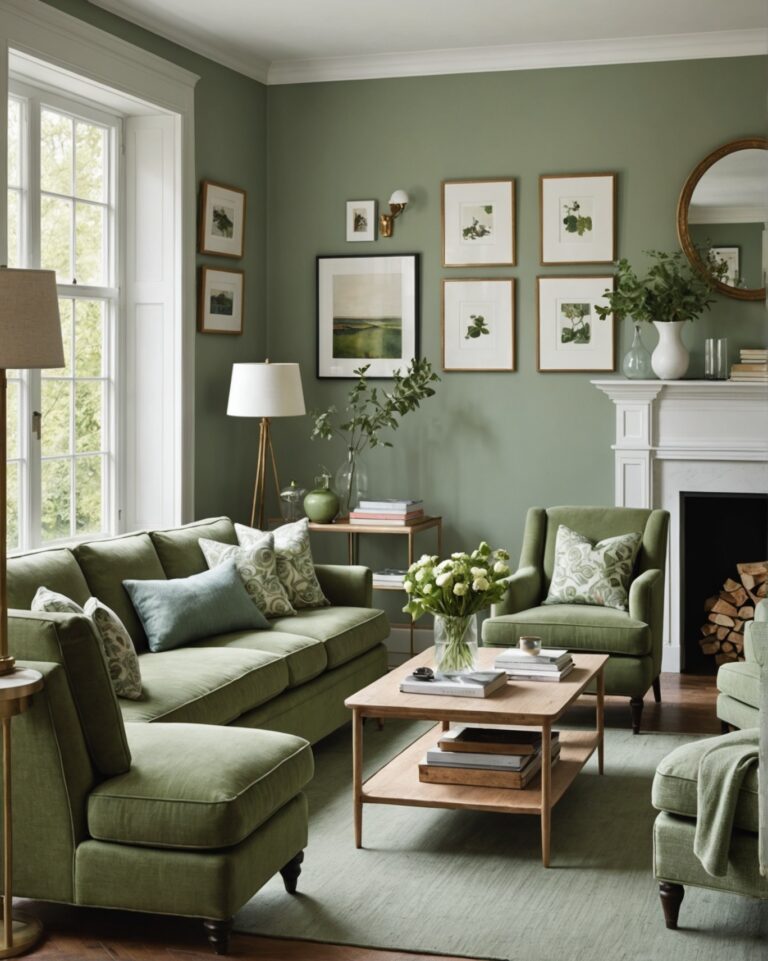 21 Sage Green Living Room Ideas