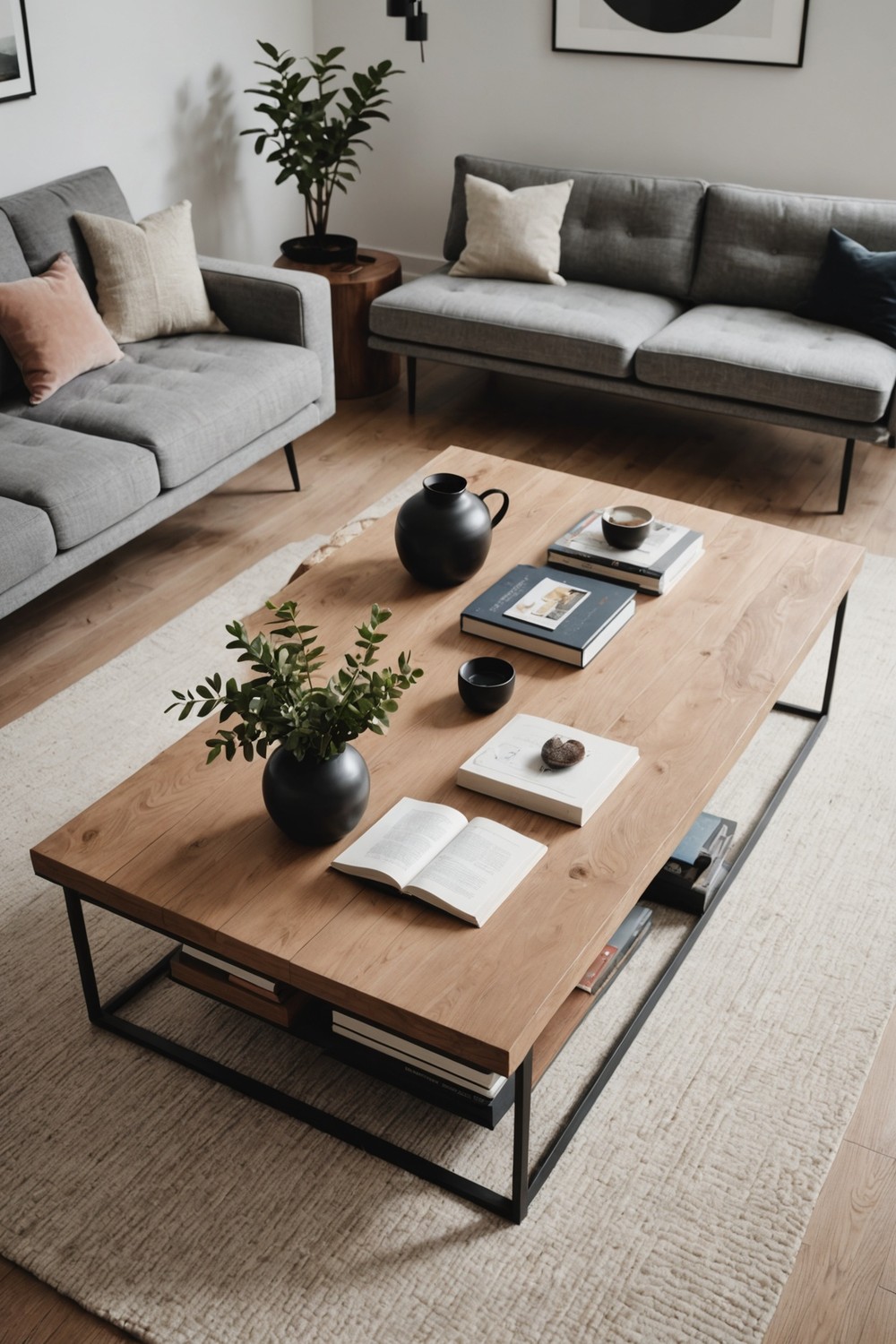 Add a Simple Coffee Table