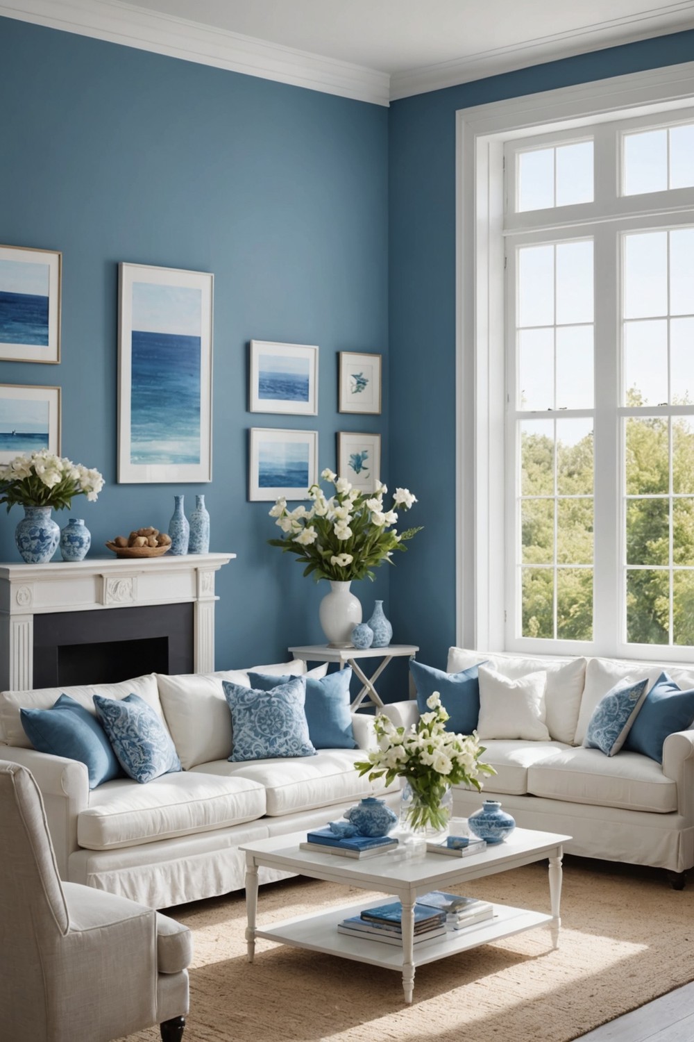 Blissful Blues and Whites: A Classic Summer Vibe