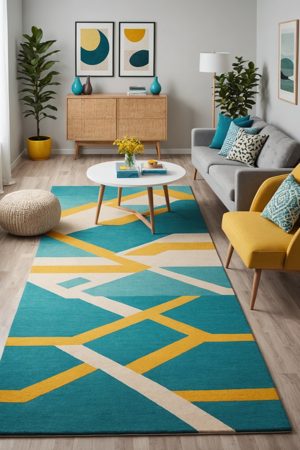 Bold and Beautiful: Statement Rugs and Mats