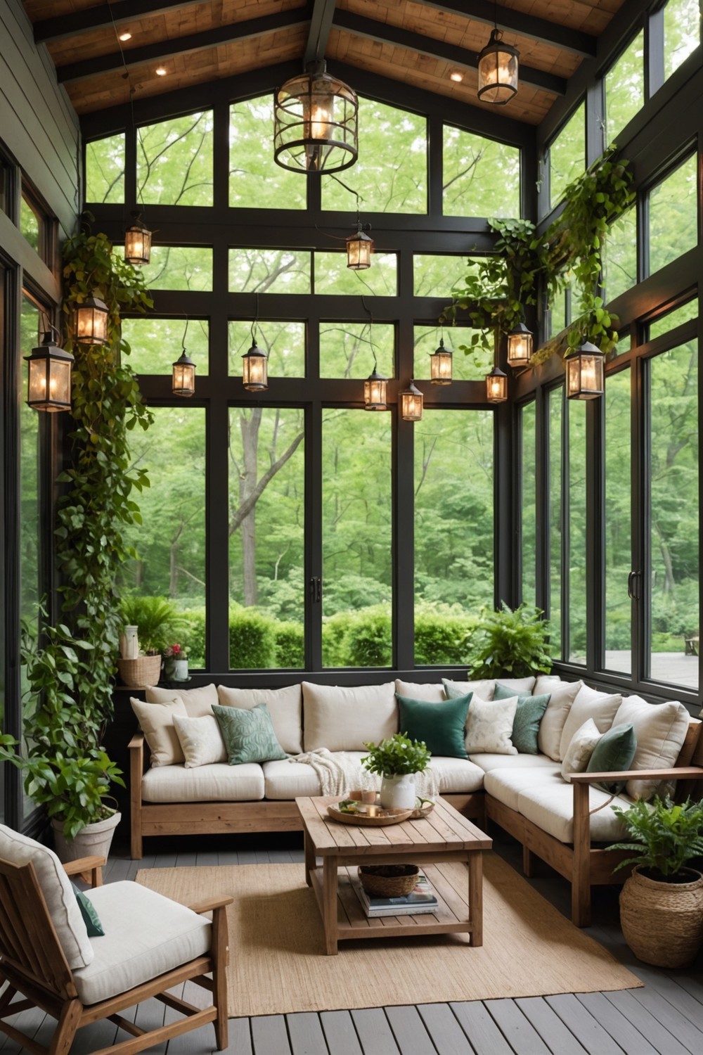 Breezy Screened-In Porch