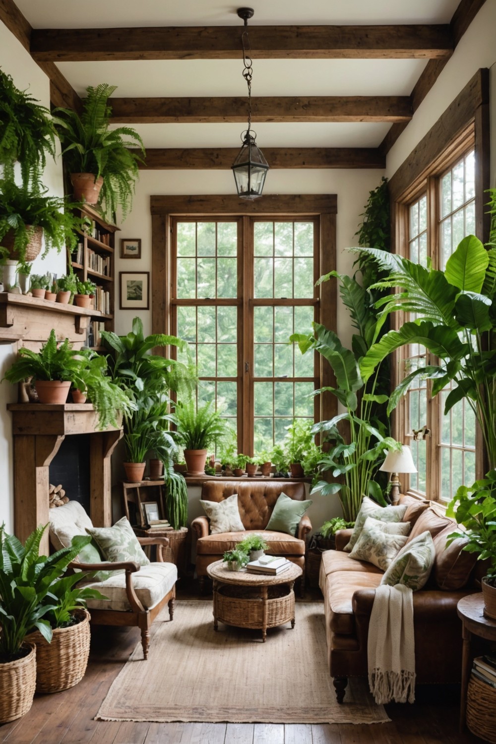 Bring in Plants for a Fresh and Airy Feel