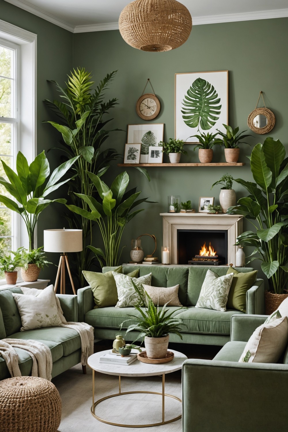 Bring in Plants for a Natural Touch