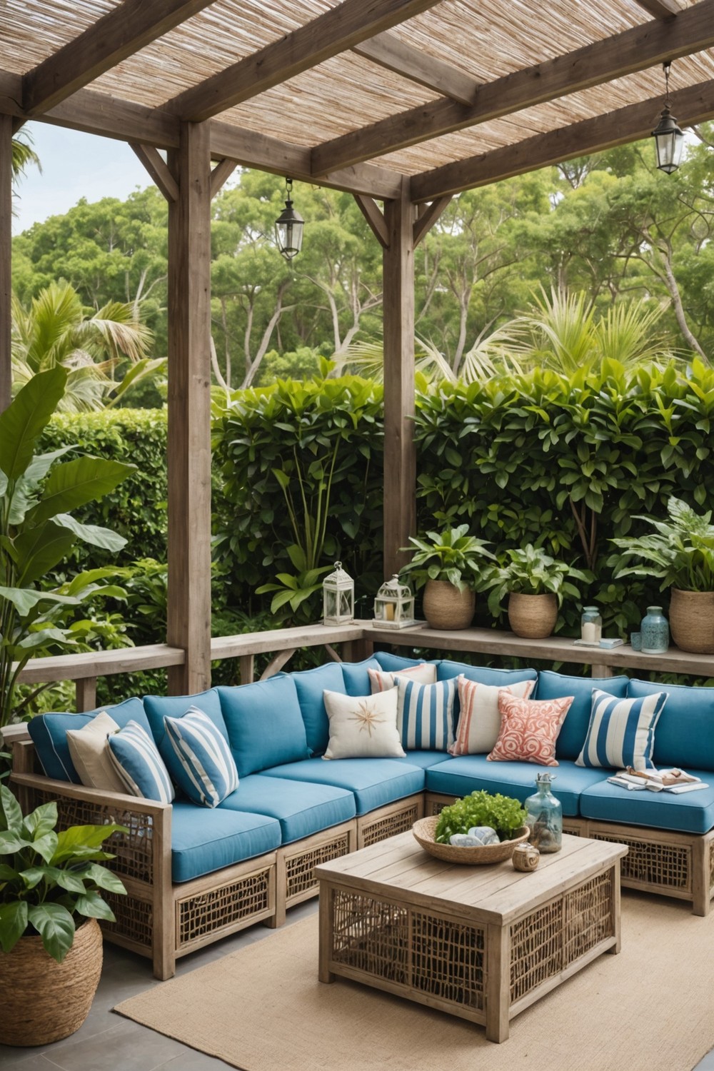 Coastal-Inspired Patio Furniture