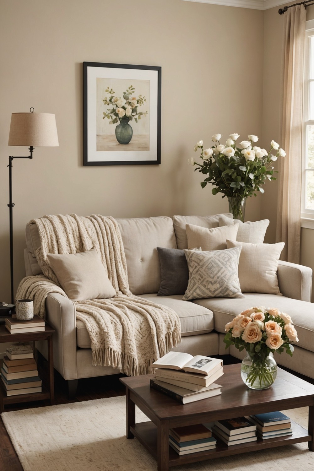 Cozy Corner with Sectional Sofa