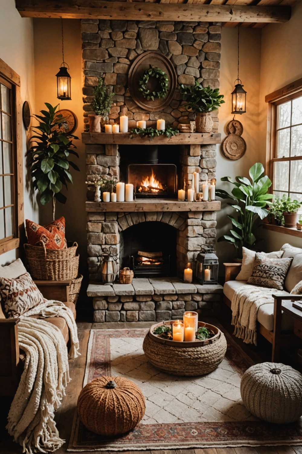 Create a Focal Point with a Fireplace