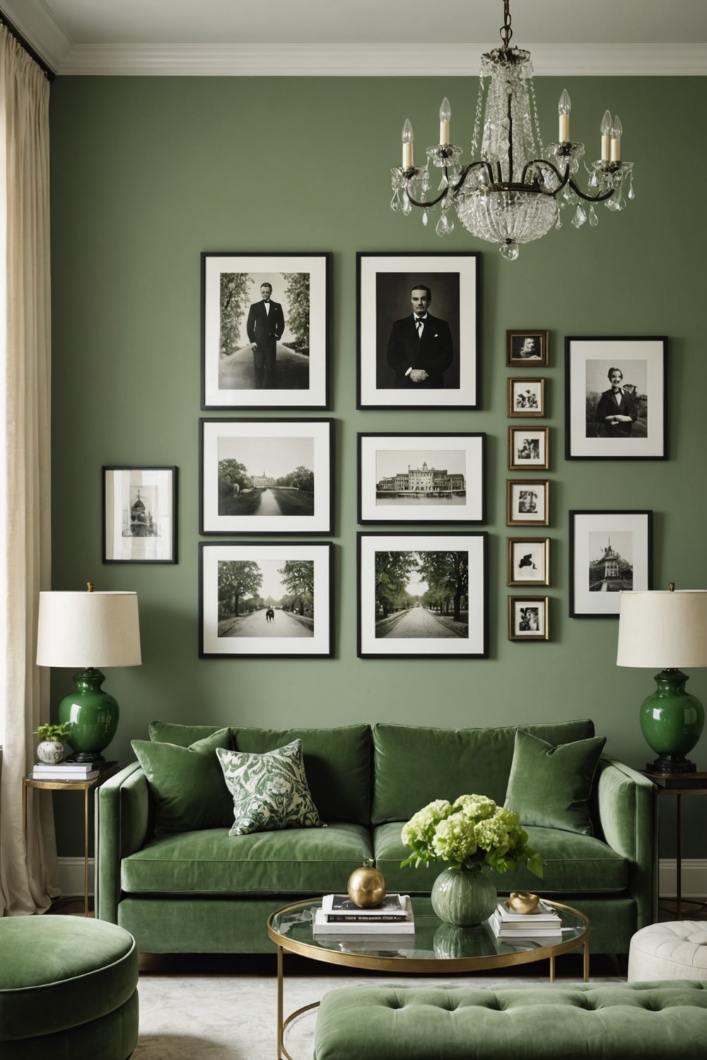 Create a Green and White Monochromatic Look