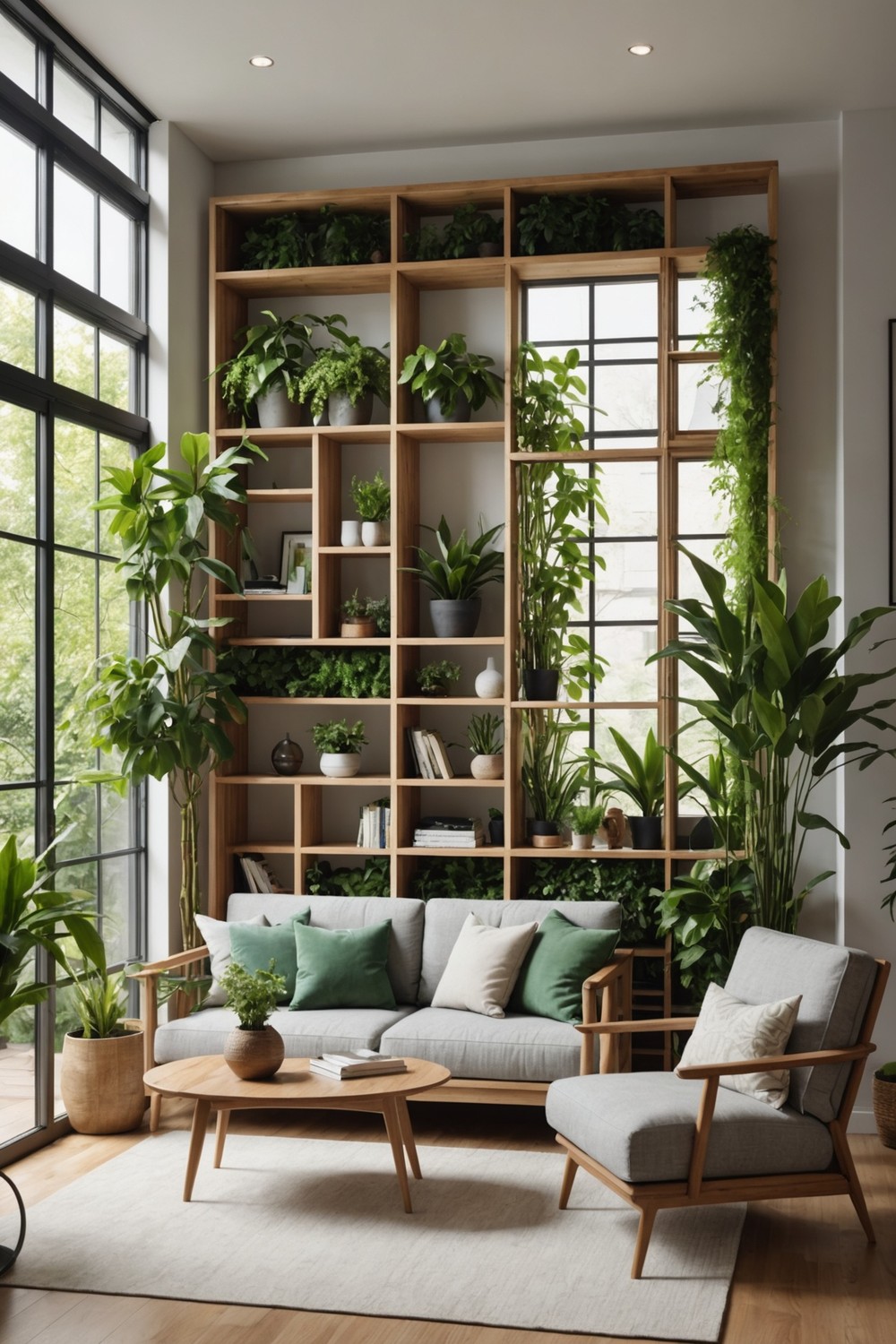 Create a Green Oasis with a Room Divider