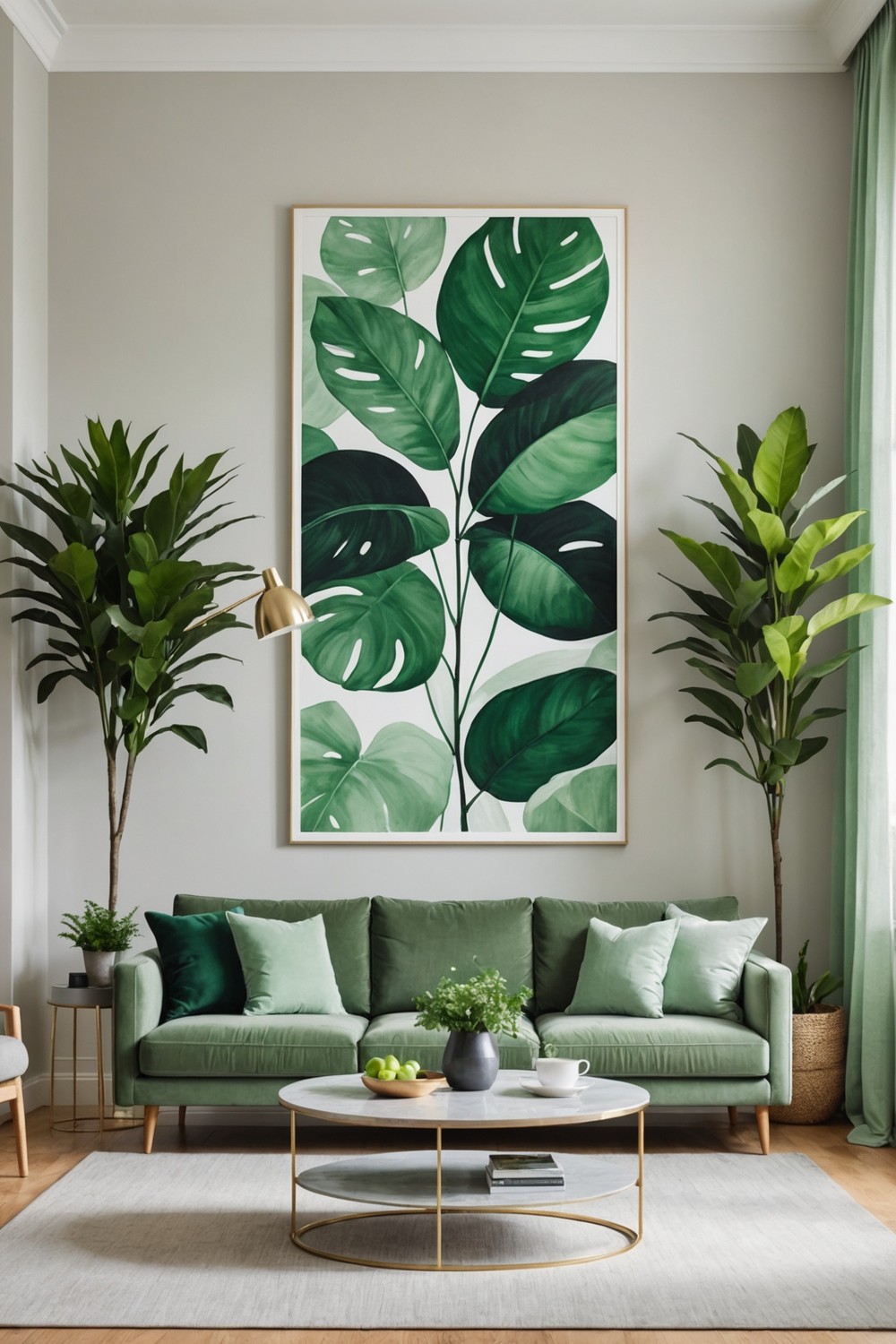 Incorporate Green Hues in Your Artwork