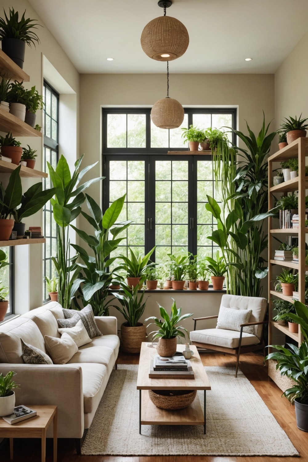 Incorporate Plants for Fresh Look